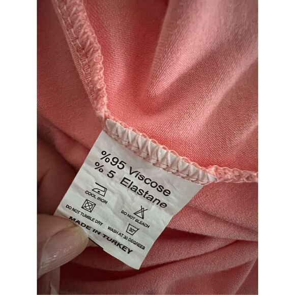 MILAN KISS Women's Sleeveless Maxi Dress with Pockets Dusty Pink M - Picture 6 of 8